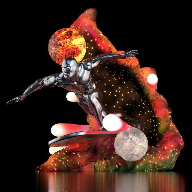 Silver Surfer – 3D Print Model