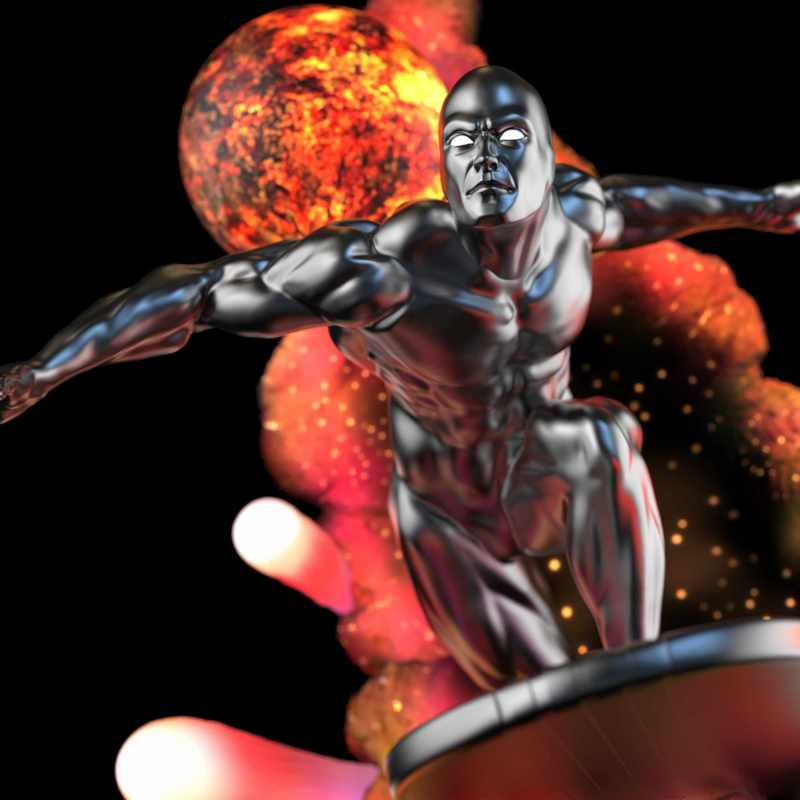 Silver Surfer – 3D Print Model