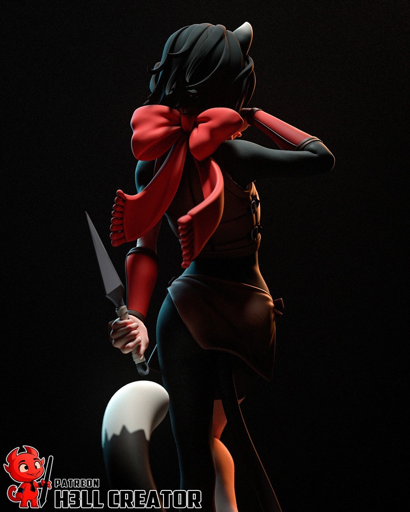 H3LL创作—— dungeon meshi 伊祖美 3D打印模型|H3LL Creator – Dungeon Meshi – Izutsumi – 3D Print Model