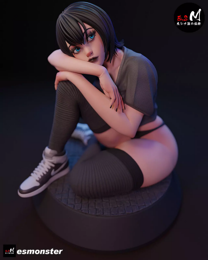 E.S怪物——玛维·德古拉 3D打印模型|E.S Monster – Mavis Dracula 2 – 3D Print Model