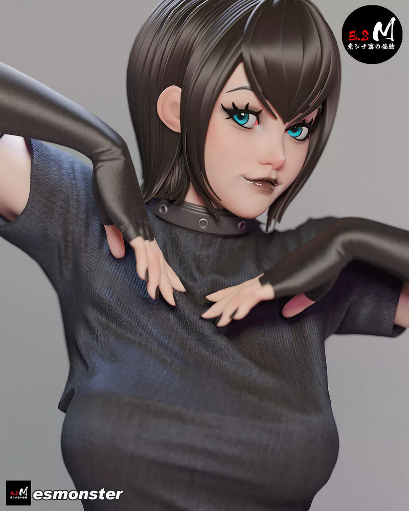 E.S怪物——玛维·德古拉 3D打印模型|E.S Monster – Mavis Dracula – 3D Print Model