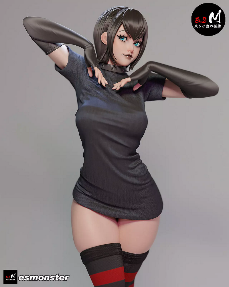 E.S怪物——玛维·德古拉 3D打印模型|E.S Monster – Mavis Dracula – 3D Print Model