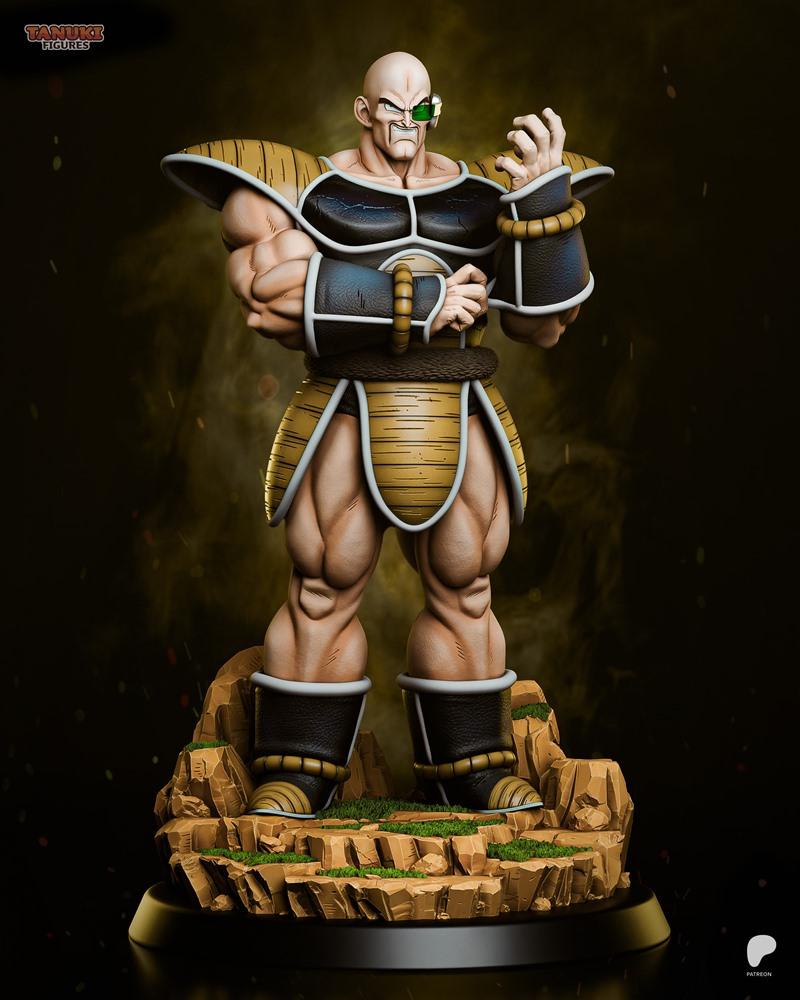 龙珠Z Nappa 3D打印模型|Tanuki Figures – Nappa – Dragon Ball Z – 3D Print Model STL