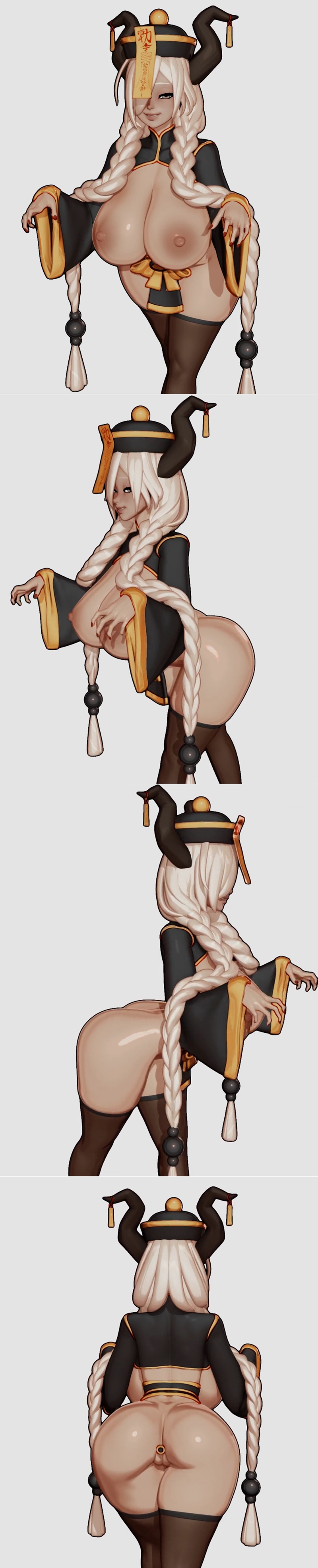 Rushzilla《僵尸终结》3D打印模型|Rushzilla – Jiangshi Owari – 3D Print Model STL