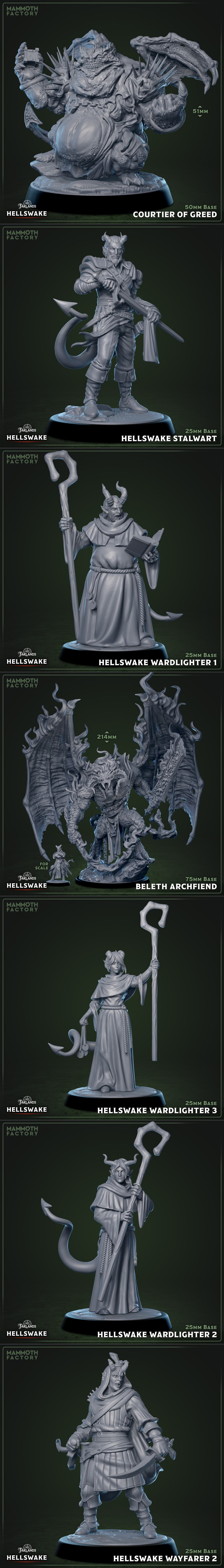 Mammoth Factory地狱觉醒2025 3D打印模型|Mammoth Factory – Hellswake October 2025 – 3D Print Model STL