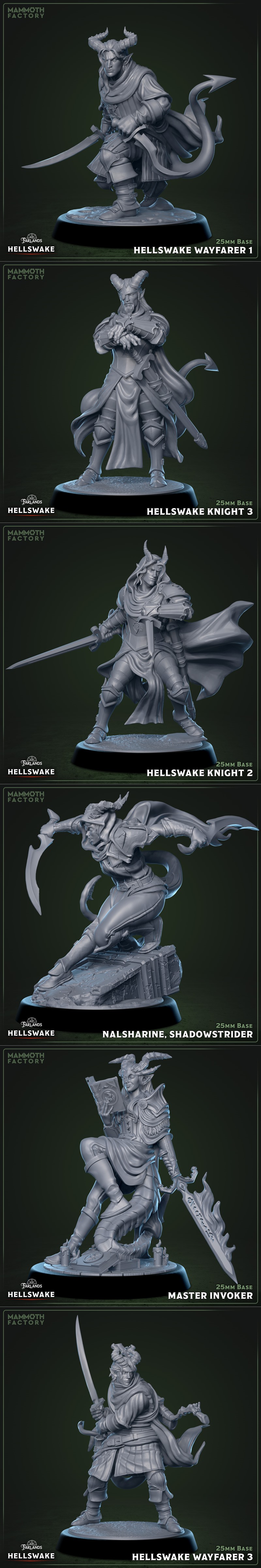 Mammoth Factory地狱觉醒2025 3D打印模型|Mammoth Factory – Hellswake October 2025 – 3D Print Model STL