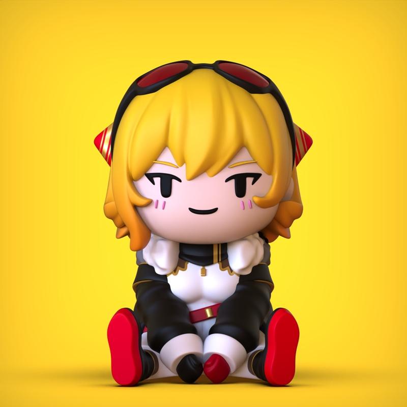 Chibi凯拉 3D打印模型|Chibi – Kaela – 3D Print Model STL