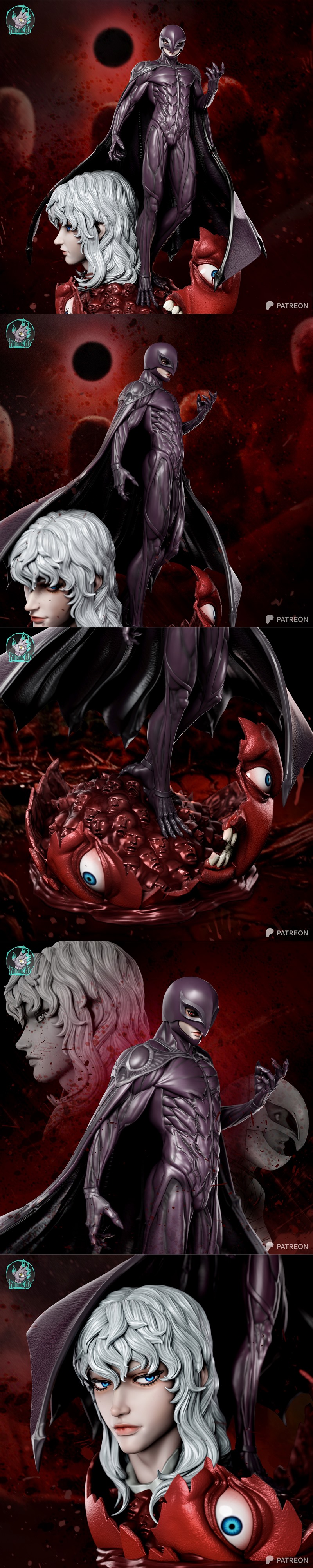 Kaidan 3D打印模型：Femto角色立体模型|Kaidan – Femto – 3D Print Model STL