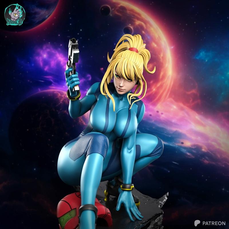 凯达恩 - 萨姆斯·阿拉恩 - 3D打印模型|Kaidan – Samus Aran – 3D Print Model STL