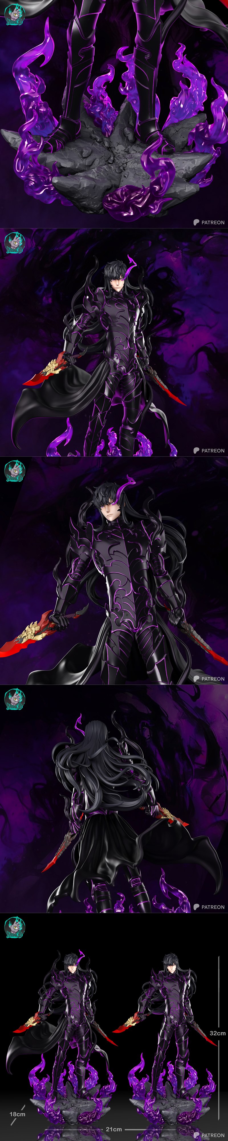 Kaidan – Sung Jinwoo – 3D Print Model STL