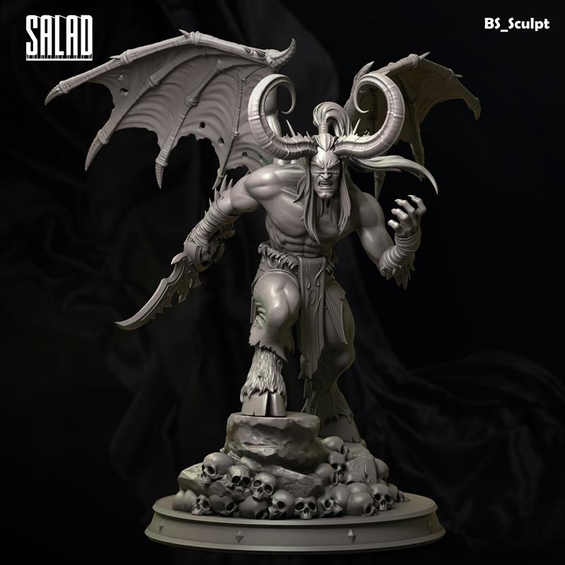 BS-Sculpt Bulat 恶魔猎人 3D打印模型|BS-Sculpt Bulat – Demon Hunter – 3D Print Model STL