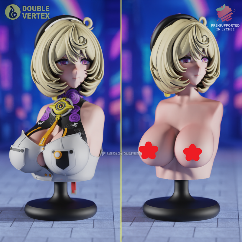 Yidhari – Zenless Zone Zero Bust Figure – 3D Print Model