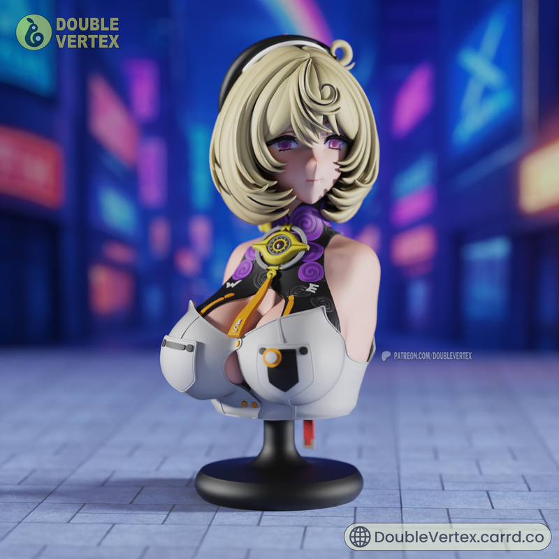 Yidhari – Zenless Zone Zero Bust Figure – 3D Print Model