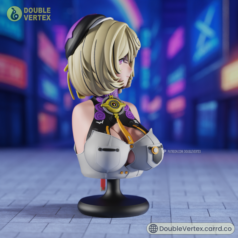 Yidhari – Zenless Zone Zero Bust Figure – 3D Print Model