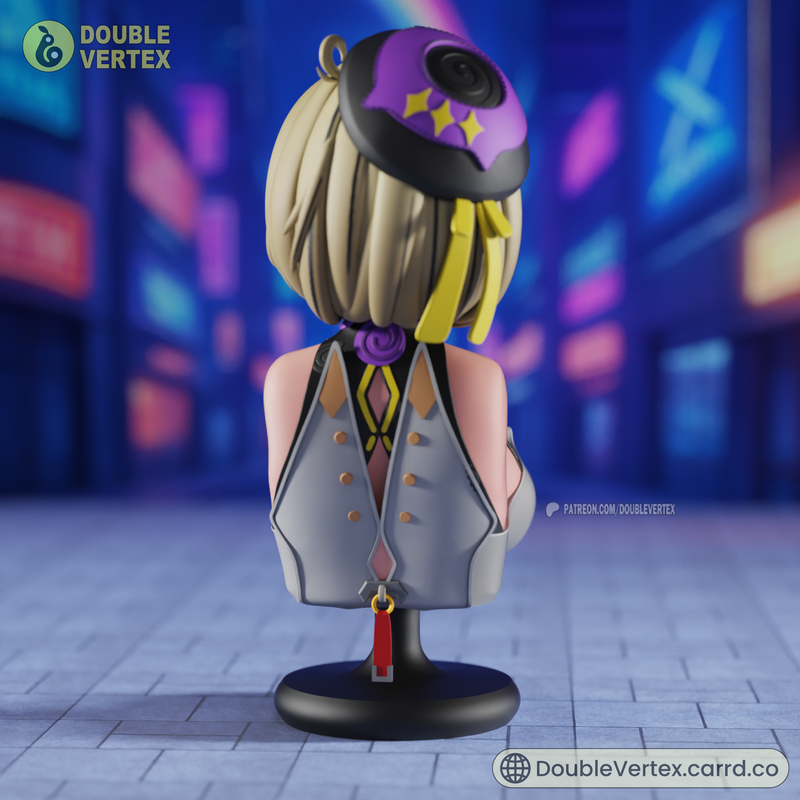 Yidhari – Zenless Zone Zero Bust Figure – 3D Print Model