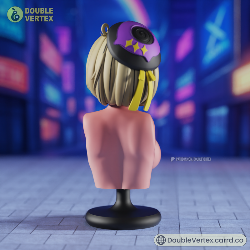 Yidhari – Zenless Zone Zero Bust Figure – 3D Print Model