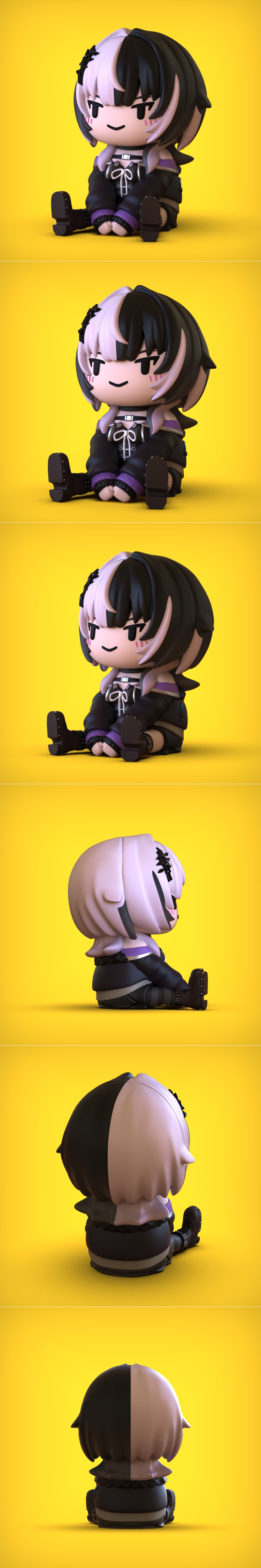 小恶魔-shiori-3D打印模型|Chibi – Shiori – 3D Print Model STL