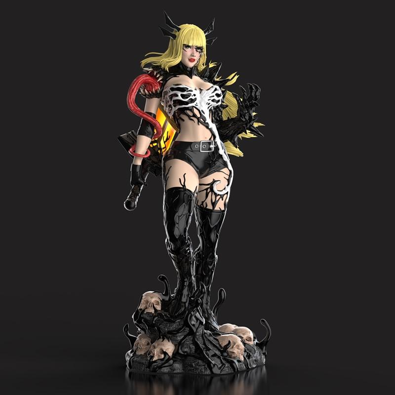 阿道弗·塞普乌达 - 杀意魔ikal - 3D打印模型|Adolfo Sepúlveda – Venomized Magik – 3D Print Model STL