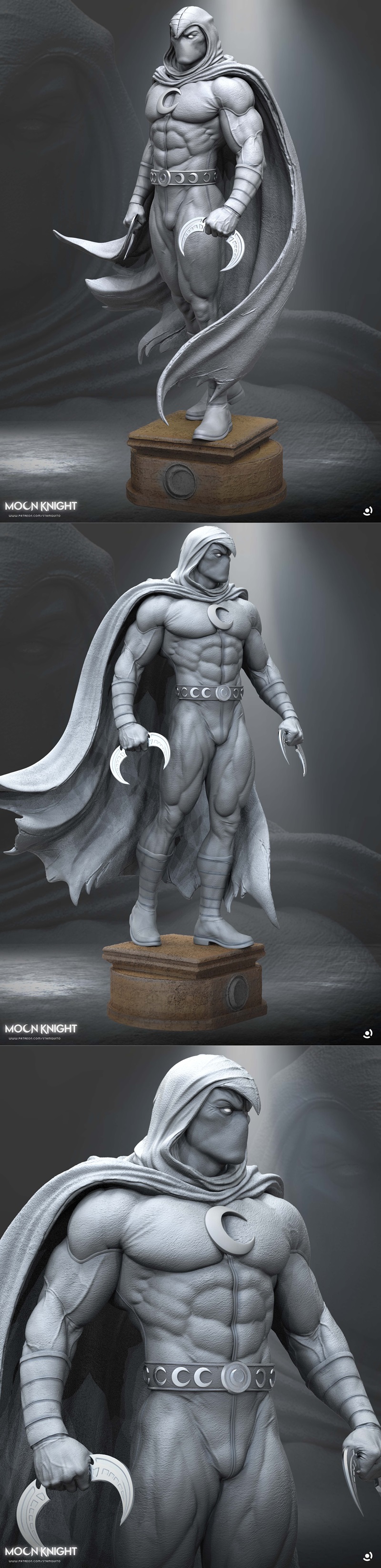 Stalyn Quito – Moon Knight – 3D Print Model STL