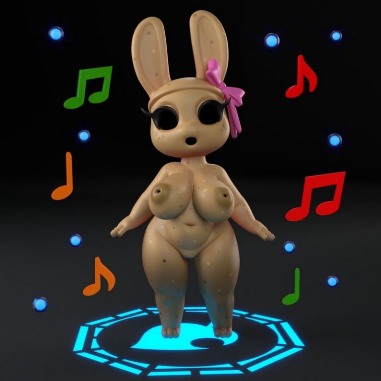 椰子兔子3D打印模型|General Buta – Coconut Rabbit – 3D Print Model