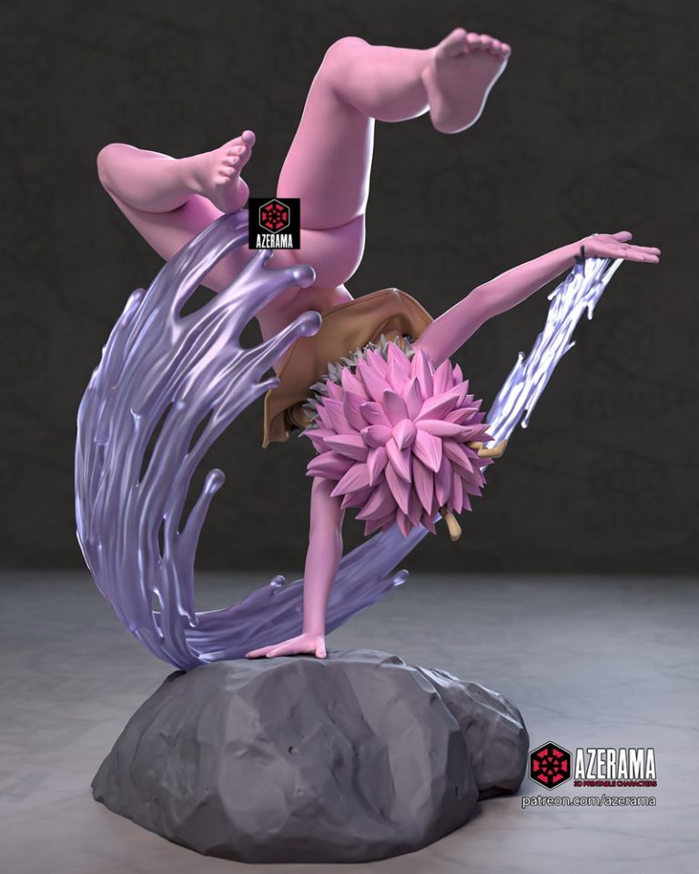 Azerama – My Hero Academia – Mina Ashido NSFW – 3D Print Model