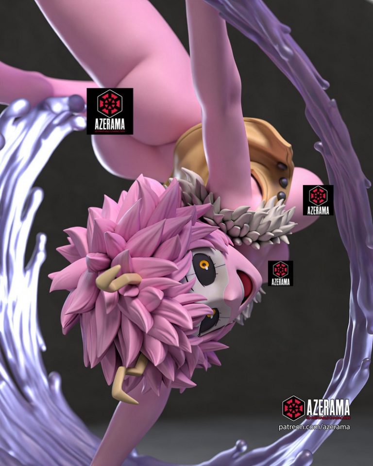 Azerama – My Hero Academia – Mina Ashido NSFW – 3D Print Model