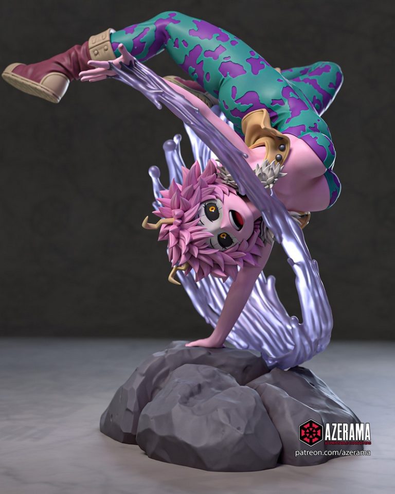 Azerama – My Hero Academia – Mina Ashido – 3D Print Model