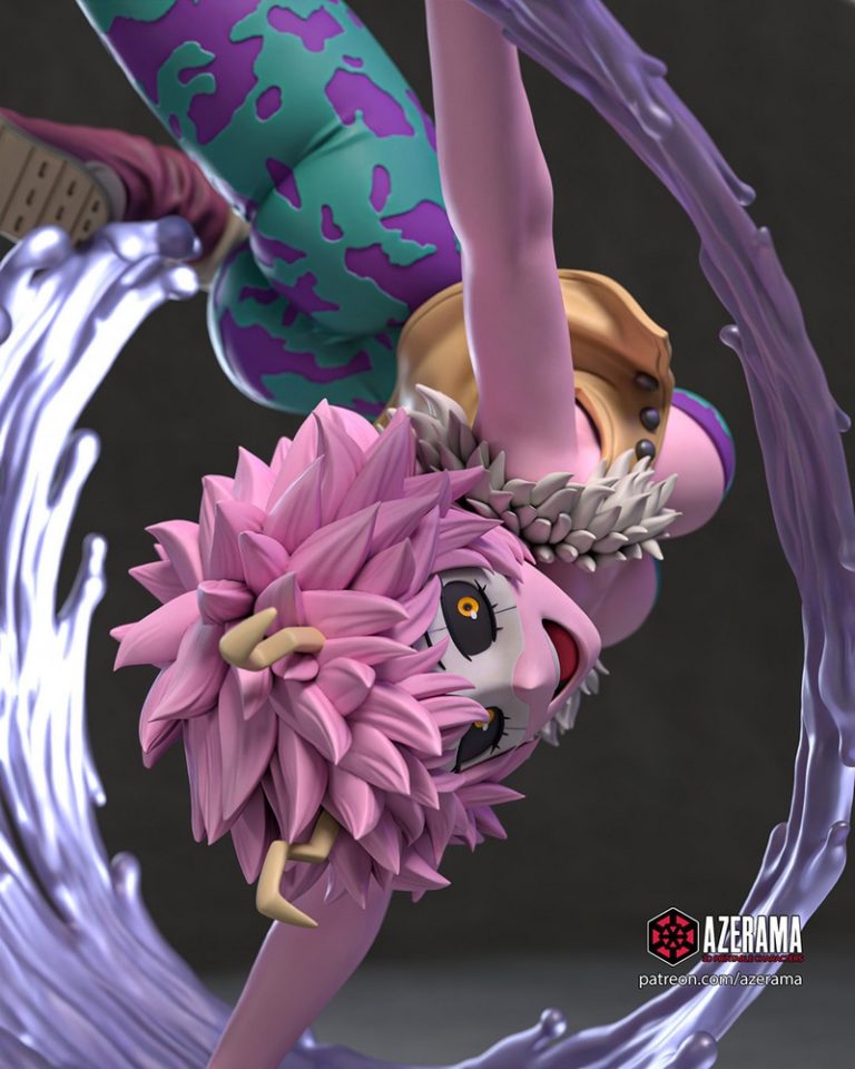 Azerama – My Hero Academia – Mina Ashido – 3D Print Model