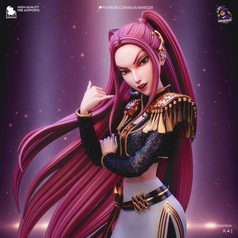 Bulkamancer雕塑作品：Mira 3D打印模型|Bulkamancer Sculpts – Mira – 3D Print Model STL