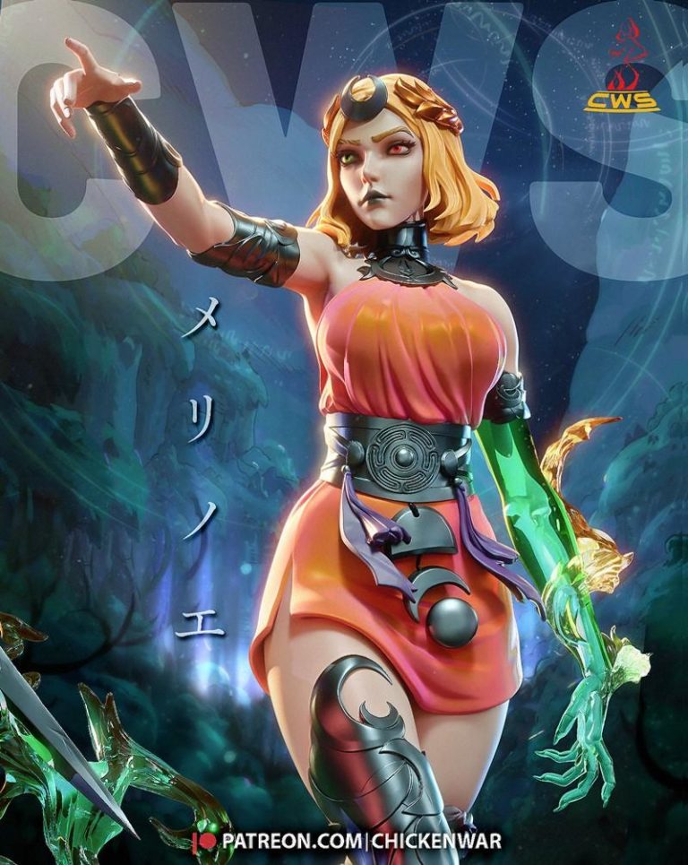 CW工作室 - 希腊神话之Melinoe - 3D打印模型|CW Studio – Hades – Melinoe – 3D Print Model STL