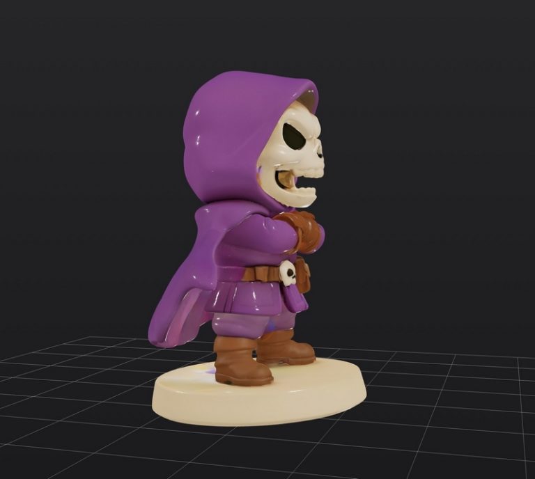 Skelator – 3D打印动漫角色模型|Skelator – 3D Print Model