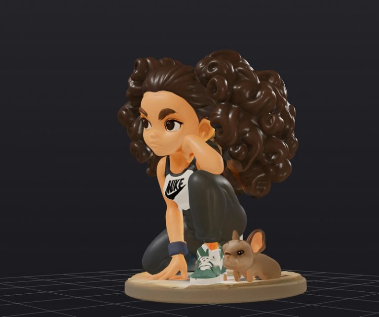 Sabrina（Bops系列）3D打印模型|Sabrina (Bops Series) – 3D Print Model