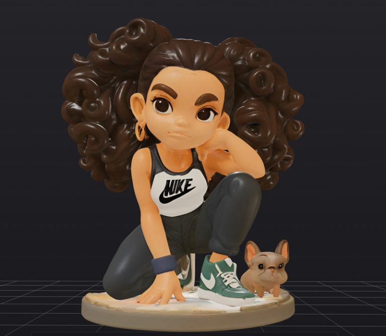 Sabrina（Bops系列）3D打印模型|Sabrina (Bops Series) – 3D Print Model