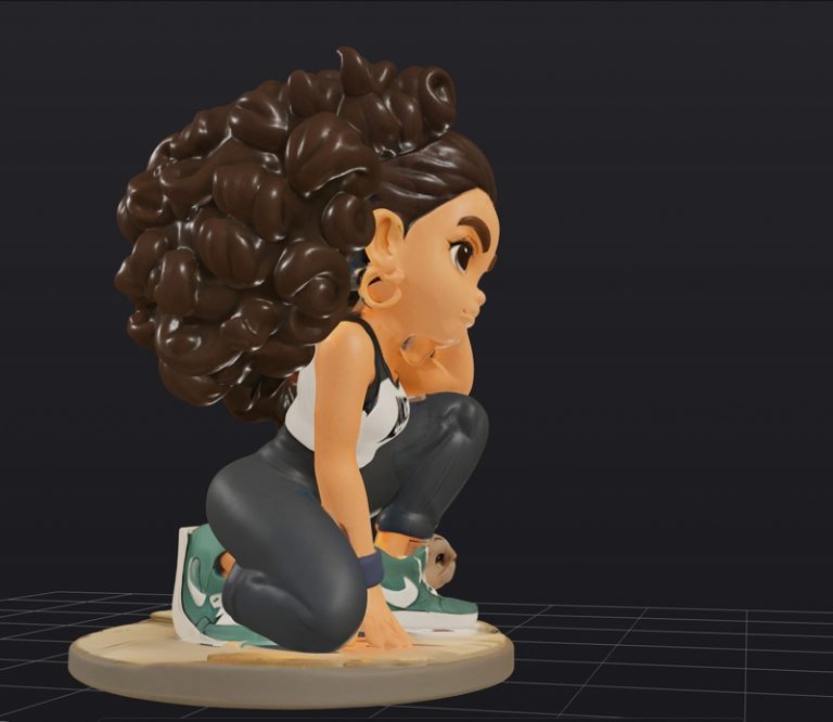 Sabrina（Bops系列）3D打印模型|Sabrina (Bops Series) – 3D Print Model