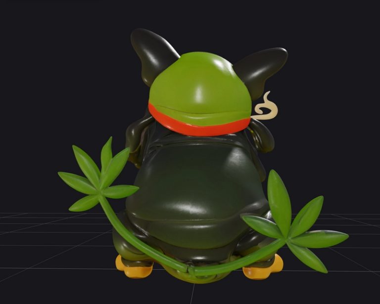 Rasta Frenchie 3D打印模型|Rasta Frenchie – 3D Print Model