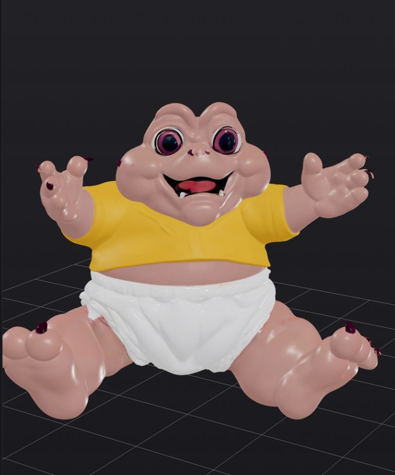 不是妈妈！——3D打印动漫角色模型|Not the Mama! – 3D Print Model
