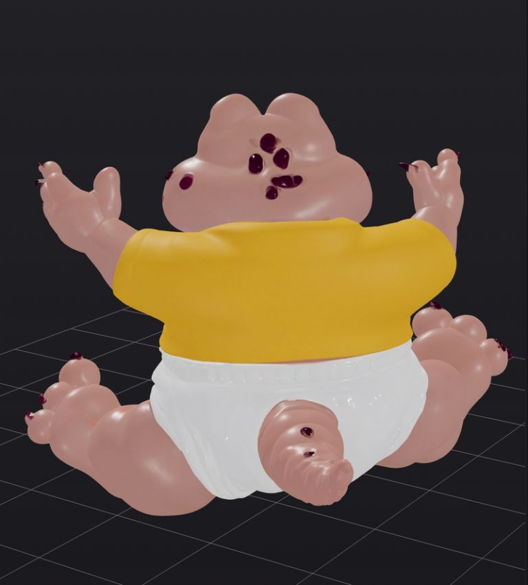 不是妈妈！——3D打印动漫角色模型|Not the Mama! – 3D Print Model