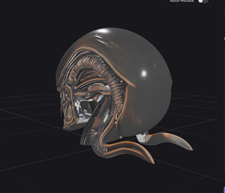 异形头颅 3D打印模型|Xenomorph Head – 3D Print Model