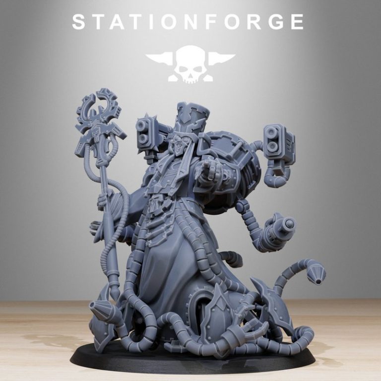 Station Forge——《寻物圣职者》3D打印模型|Station Forge – Scavenger Chaplain – 3D Print Model