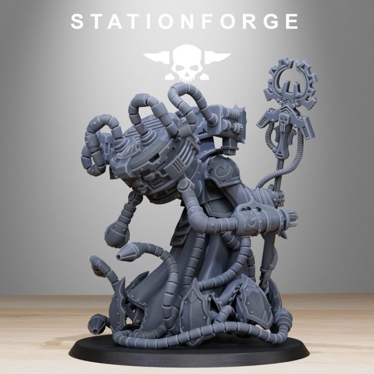 Station Forge——《寻物圣职者》3D打印模型|Station Forge – Scavenger Chaplain – 3D Print Model