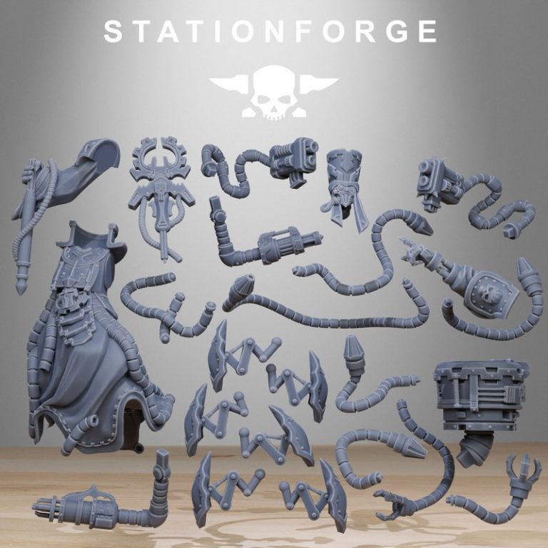Station Forge——《寻物圣职者》3D打印模型|Station Forge – Scavenger Chaplain – 3D Print Model