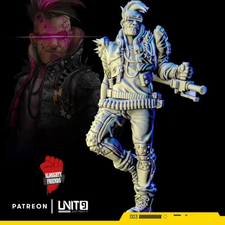 奥米加突击小队 3D打印模型|Unit9 – Strike Team Omega – 3D Print Model