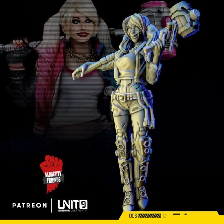 奥米加突击小队 3D打印模型|Unit9 – Strike Team Omega – 3D Print Model