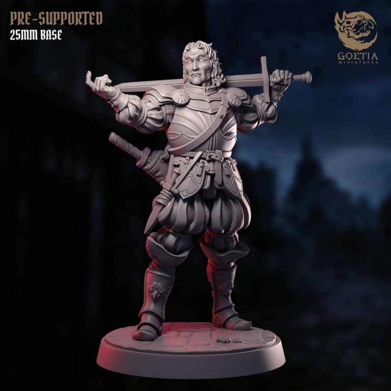 Goetia迷你模型2025年9月发布： horror主题3D打印角色模型|Goetia Miniatures – September 2025 – Assemble of Horrors – 3D Print Model