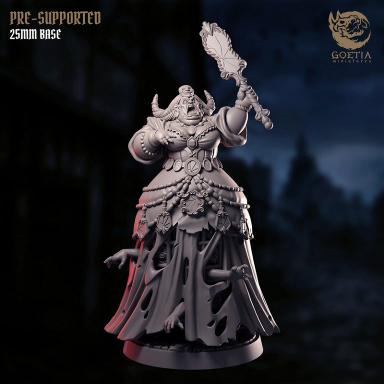 Goetia迷你模型2025年9月发布： horror主题3D打印角色模型|Goetia Miniatures – September 2025 – Assemble of Horrors – 3D Print Model
