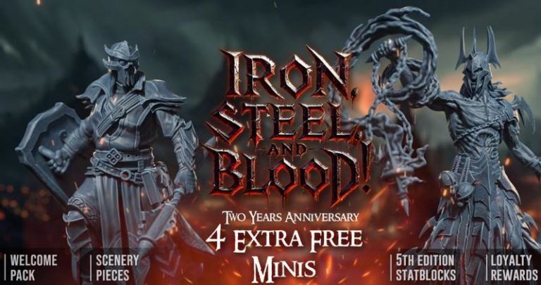 Claymore迷你模型：铁与血3D打印角色模型|Claymore Miniatures – Iron, Steel and Blood – 3D Print Model