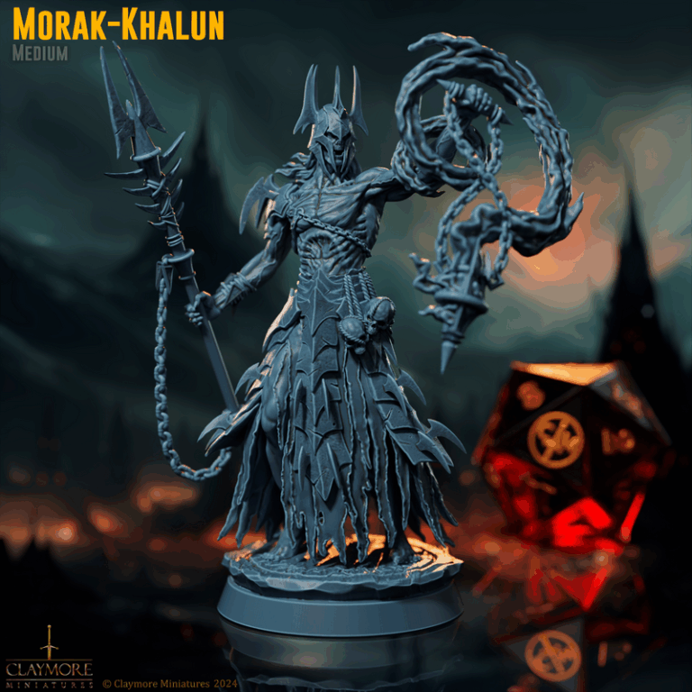 Claymore迷你模型：铁与血3D打印角色模型|Claymore Miniatures – Iron, Steel and Blood – 3D Print Model