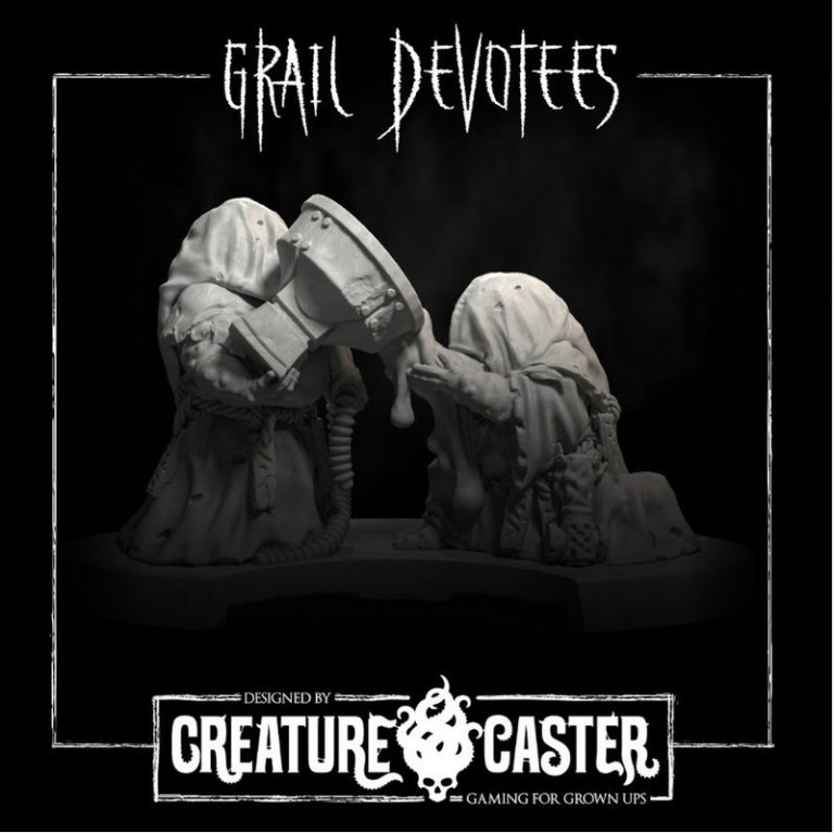 深渊征途：饥饿之役 3D打印模型|Creature Caster – Trench Crusade – The Great Hunger – 3D Print Model