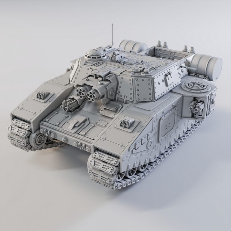 超级重型坦克系列变体——3D打印模型|Super Heavy Tank Variants – 3D Print Model