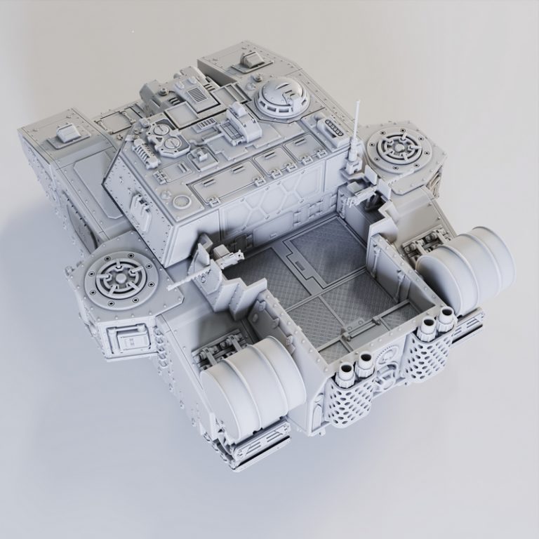超级重型坦克系列变体——3D打印模型|Super Heavy Tank Variants – 3D Print Model